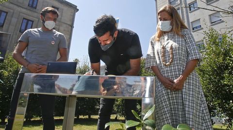 LA PRESIDENTA DE LA DIPUTACIÓN CARMELA SILVA RECIBE A LOS DEPORTISTAS DE LA PROVINCIA QUE PARTICIPARON EN LOS JUEGOS OLÍMPICOS DE TOKIO