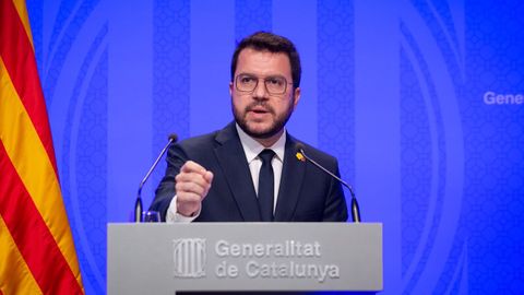 Pere Aragonès en una imagen de archivo