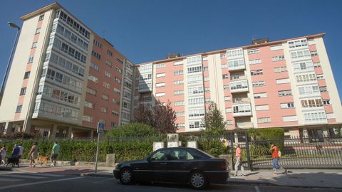 Edificios en Ramón Ferreiro, que era de las zonas más caras para comprar un piso en 1986