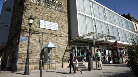 El centro de salud Virxe Peregrina, en Pontevedra