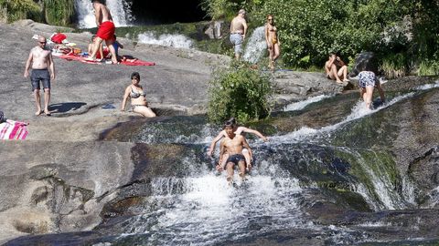 Cascadas de Barosa. en Barro.