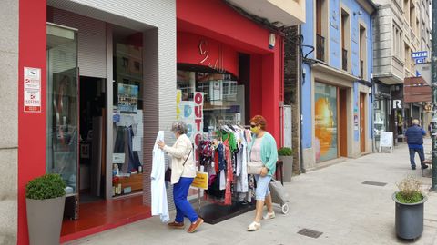 La pasada edición, el «Outlet de verano» de Sarria ya se adaptó a la situación sanitaria