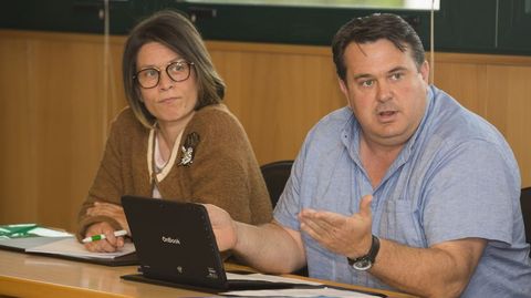 A la derecha, García Cotelo