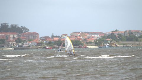 Playa de Barraa, en Boiro