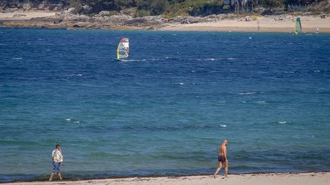 Playa de A Aguieira, en Porto do Son