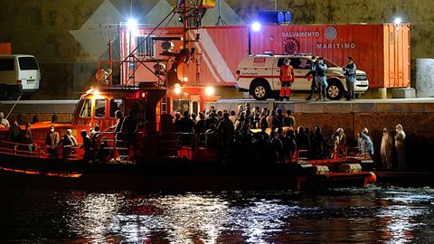 Foto de archivo. En la imagen otro rescate que tuvo lugar el 12 de agosto en Fuerteventura