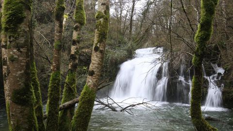 La Fervenza Pozo da Ferreira, en el municipio de Baleira