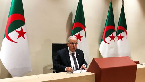 El ministro de Exteriores argelino, Ramtam Lamamra