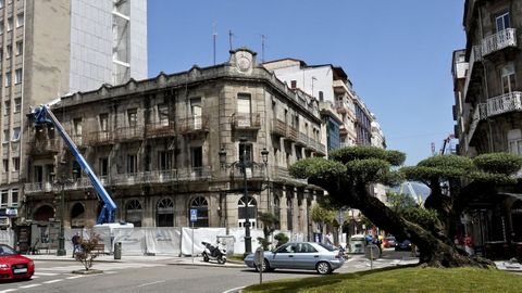 Rosalía de Castro, 31. Una inmobiliaria de Andbank dirige el proyecto.