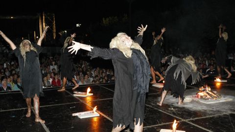 Antes de la pandemia, la «Noite meiga» era la celebración que marcaba el fin del verano en Sarria