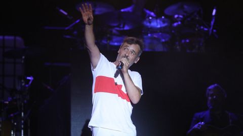 Santi Balmes durante un concierto reciente en Toledo