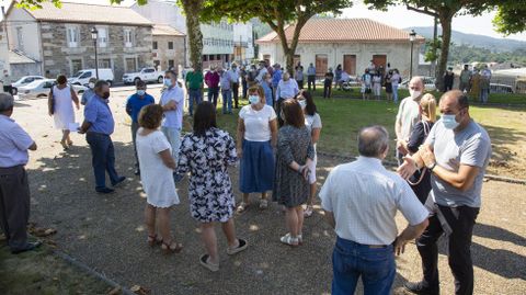 Movilización en Zas, hace unos días