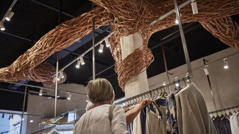 Nueva tienda de Adolfo Domínguez, en la calle del Paseo de Ourense