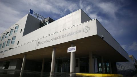 Todos los internados en el hospital mariñano por covid están en planta