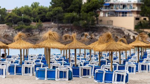 Imagen de archivo de la playa de Palma de Mallorca