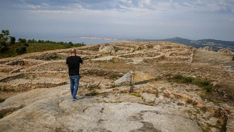 El Castro da Cidá ofrece una panorámica bellísima de Ribeira