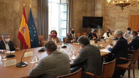 La primera reunión de la mesa de trabajo por Ence fue en Madrid en abril