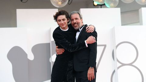 Denis Villeneuve y Timothee Chalamet