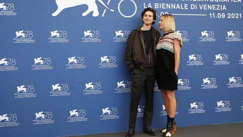 Timothee Chalamet y Rebecca Ferguson