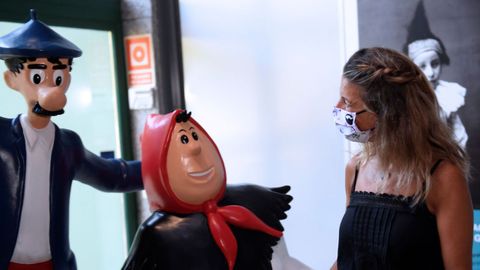 La vicepresidenta del Gobierno y ministra de Trabajo, Yolanda Díaz, participa en la Universidad Popular organizada por Podemos Asturies para hablar sobre Un nuevo proyecto de País: vida buena y trabajo decente , hoy domingo en el Museo del Pueblo en Gijón.