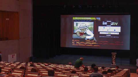 Inauguración de la VI edición del Festival Internacional de Curtas de Verín (FIC).
