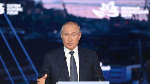 El presidente ruso, Vladimir Putin