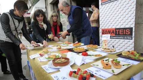 Presentación de la segunda edición de la ruta de pinchos de Teis.