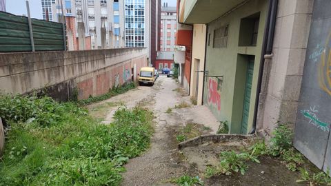 Calle Xardín, que une Río Eo con Serra de Ancares