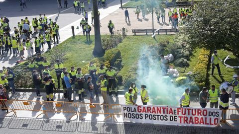 REUNIÓN DE LA MESA DE ENCE EN LA SUBDELEGACIÓN DEL GOBIERNO