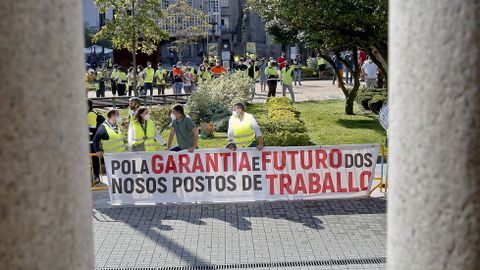REUNIÓN DE LA MESA DE ENCE EN LA SUBDELEGACIÓN DEL GOBIERNO