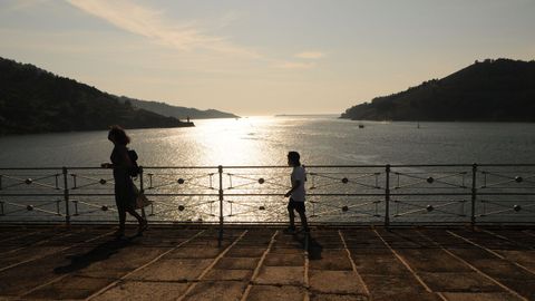 Desde sus cubiertas, el castillo ofrece vistas espectaculares de la ra ferrolana