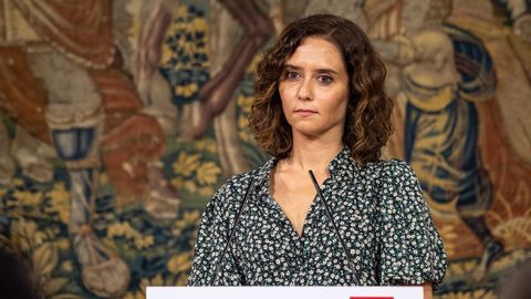 La presidenta de la Comunidad de Madrid, Isabel Díaz Ayuso, en una imagen de archivo.
