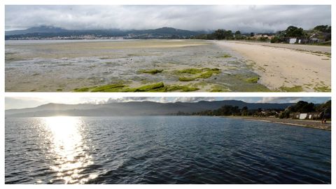 Praia Barraña, en Boiro