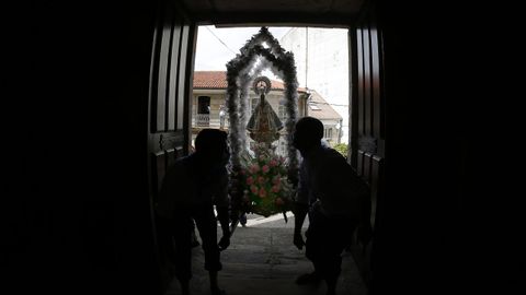 MISA Y PROCESION VIRGEN DE LA GUADALUPE EN RIANXO 2021