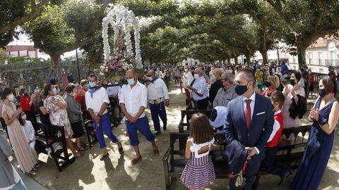 MISA Y PROCESION VIRGEN DE LA GUADALUPE EN RIANXO 2021