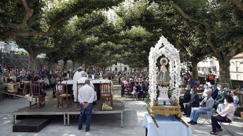 MISA Y PROCESION VIRGEN DE LA GUADALUPE EN RIANXO 2021