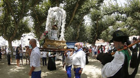 MISA Y PROCESION VIRGEN DE LA GUADALUPE EN RIANXO 2021