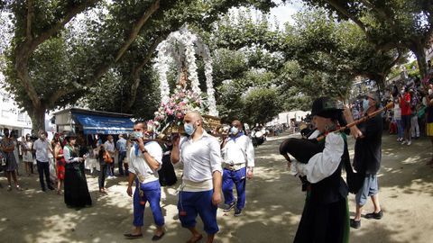 MISA Y PROCESION VIRGEN DE LA GUADALUPE EN RIANXO 2021