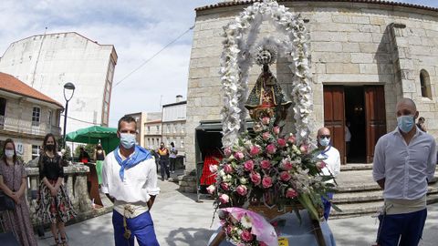 MISA Y PROCESION VIRGEN DE LA GUADALUPE EN RIANXO 2021