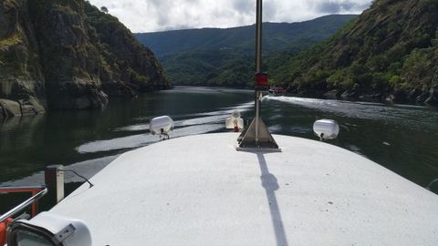 Durante esta temporada, al igual que el año pasado, el aforo de los barcos está reducido a la mitad