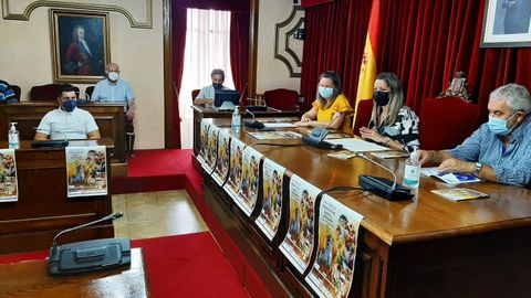 A presentación da feira celebrouse no salón de plenos do Concello