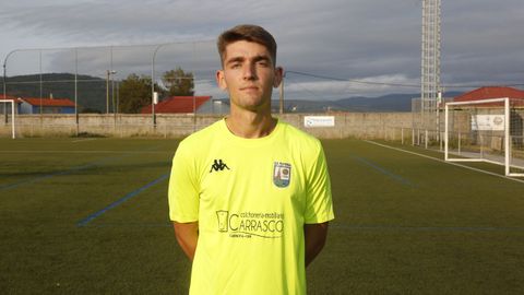Ezequiel, jugador del Fisterra