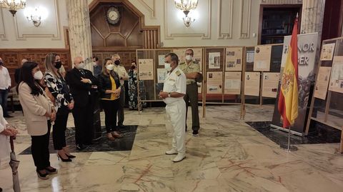 La exposición es un homenaje a la gesta épica de los soldados que resistieron los últimos días de Filipinas