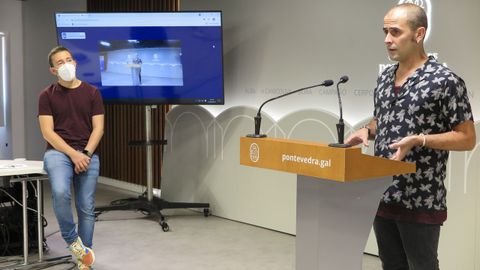 Alberto Oubiña e Gonzalo Maceira presentaron a cuarta edición da Xeración Sónica