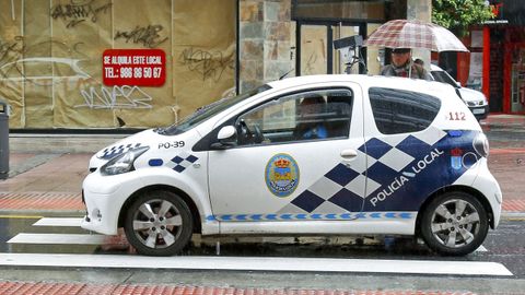 El «multamóvil» comenzó a recorrer las calles de Pontevedra en el año 2014