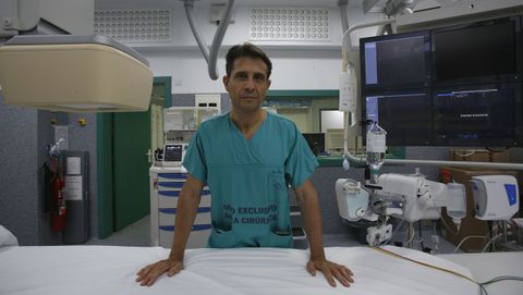 Guillermo Aldama, cardiólogo del Chuac (A Coruña)