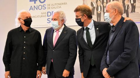 Donación de caricaturas de Siro López