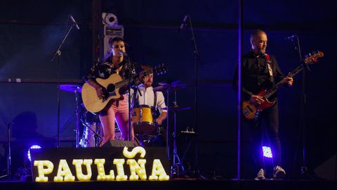 Pauliña actuará el sábado en el Canteira Fest de Vilaboa.