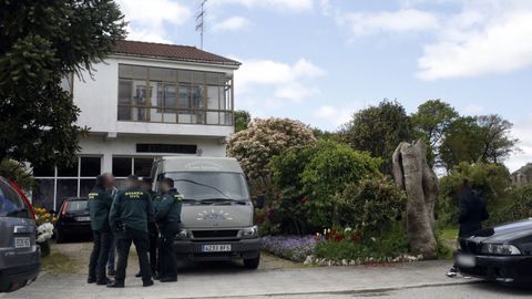 La casa donde se encontró el cadáver de Desirée, en Muimenta.