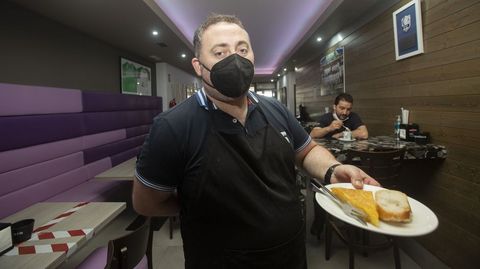 Hasta el 19 serán días de pinchos en Coristanco: en la imagen, el local Verxel
